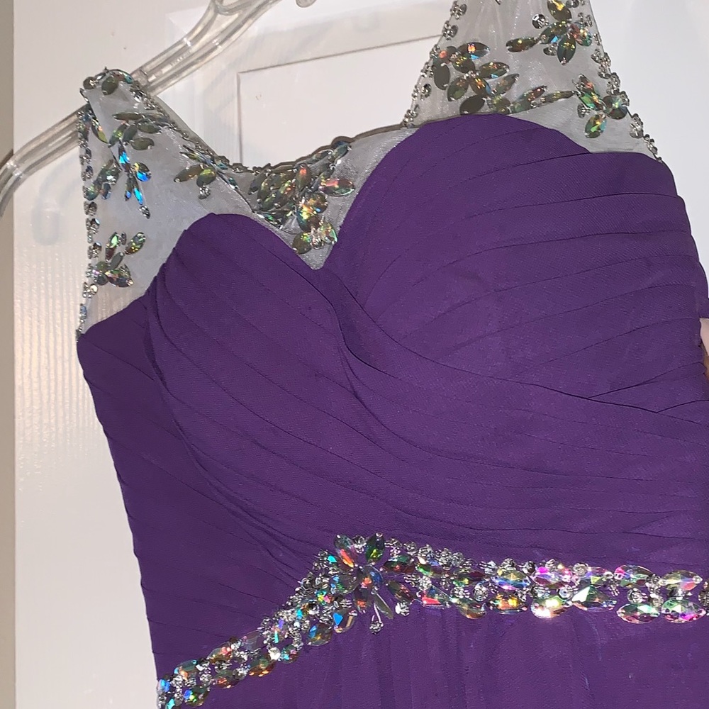 Purple evening gown😍💜